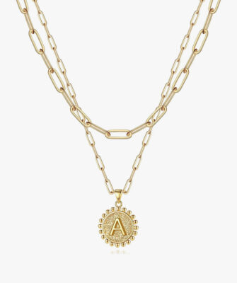 Yellow Chimes Layered Necklace For Women Chain Necklace Gold